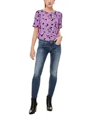 ONLY Damen Onlcoral Dnm Bb Cre17527 Noos Slim Jeans, Blau (Medium Blue Denim), 25W 32L EU