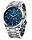 BENYAR Herren Uhr Chronograph Analog Quarz Stilvolle Edelstahlarmband Armbanduhr Wasserdicht Leuchtende Datum Herrenuhren Elegantes Business Uhren Geschenk für Männer