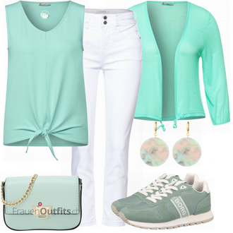 Outfit mit Grau Sneaker bjÖrn Borg "Sommerliche Bekleidung"