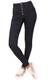 EGOMAXX Damen Denim Jeans High Waist Skinny Fit Hose Hochbund Basic Stretch Shaping Pants, Farben:Dunkelblau, Größe:36