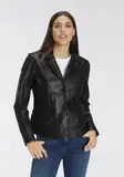 Bikerjacken aus Wolle-seide für Damen image
