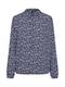 TOM TAILOR Bluse ''''dobby'''''''' navy / mischfarben