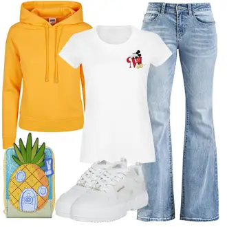 Leichte Outfit mit Blau T-Shirt Red by EMP "Auffälliges Silvester Outfit"