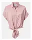 Pink Short sleeves Bluze I Tunike za žene