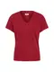 Tommy Jeans T-Shirt TJW SOLID V-NECK TEE rot