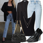 High Heels mit Business Anzug kombinieren image