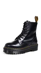 Dr. Martens Unisex-Erwachsene 1460 Quad Retro Jadon Brogue Schnürhalbschuhe, Schwarz, 37 EU