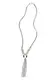 J. Jayz Lange Kette schwarz / silber
