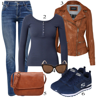 Marche tenues avec Marron/Marron foncé/Rose Veste de Printemps/Veste en Cuir Veste en Simili Cuir/Veste de Motard/Bomber en Cuir/Veste d'Automne/Vintage Veste en Cuir Oakwood "tenues parfaite"Look: Équitation, Marche