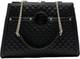 Guess Heyden Girlfriend Shldr Satchel Dames schoudertas - Zwart