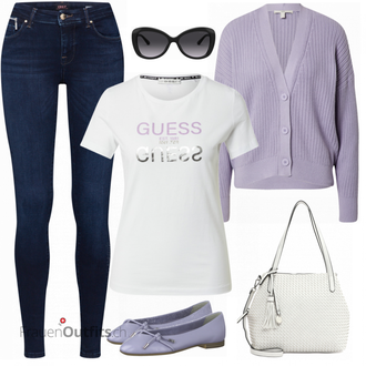 Outfit mit Blau EDC by Esprit "Stilvoller Alltagslook"
