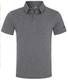 MAROJO Herren Poloshirt Kurzarm Slim Fit Stickerei Baumwolle Sommer Polo Shirts einfarbige Tops (Dunkelgrau, M)