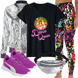 80er Leggings Outfits image