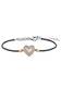 Julie Julsen Armband silber / rosegold / schwarz / weiß