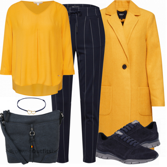 Outfit met Sneaker Geox "Only Broek"