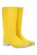 Mountain Warehouse Splash Damen-Gummistiefel - wasserdichte Regenschuhe mit Textil-Innenfutter, Eva-Polster, Starke Griffigkeit – für Festivals, Garten, Spaziergänge Gelb 38 EU