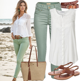 Blouse outfits Kul za dame image