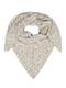 Zwillingsherz Schal ''''Dreieckstuch Zebra & Leo Mix'''' weiß / beige