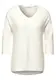 CECIL Damen Lässiges Seersucker-Shirt in Weiß