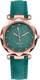 Hidzo Horloge Quartz Ø 38 - Groen/Rose