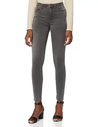 ONLY Damen Onlroyal High Dnm Bj312 Noos Skinny Jeans, Grau (Dark Grey Denim), M 32L EU