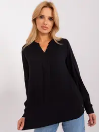 Blouse-D73792M11081A-black