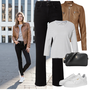 Outfity s bundou z umělé kůže image
