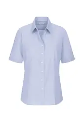 SEIDENSTICKER Bluse ''''Schwarze Rose'''' hellblau