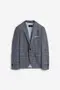 Blaue karierte Blazer image