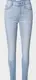 Jeans Skinny Bleu Clair Taille Haute