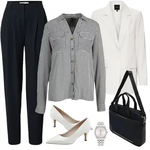 Klassisches Businessoutfit