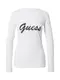GUESS Shirt blau / khaki / schwarz / weiß