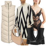 Tenues d'Hiver Noir sans Manches pour Femmes image