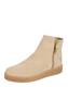 TAMARIS Sneaker mit seitlichem Zipper beige