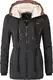 MARIKOO Winterjacke ''''Maiglöckchen'''' braun / schwarz