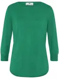 Grüne Feinstrickpullover image