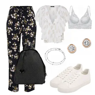 Outfit mit Bademode Großer Cup Lascana "Elen"