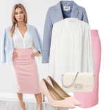 Button Down Jerseyblusen Outfits image