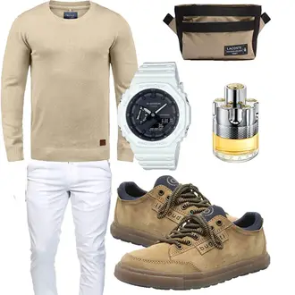 Extravagante Outfit mit Grau Azzaro "Herbstliches Freizeit Outfit"Look: Casual, Extravagante