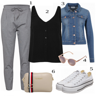 All Star Lift Outfit s Tmavě hnědá/Hnědá Teniska s dírkovaným vzorem/Tenisky s Bočním Zipem/Nízká Teniska/Nazouvací teniska/Úzká teniska/Teniska na platformě Converse "Stylová kombinace pro volný čas"