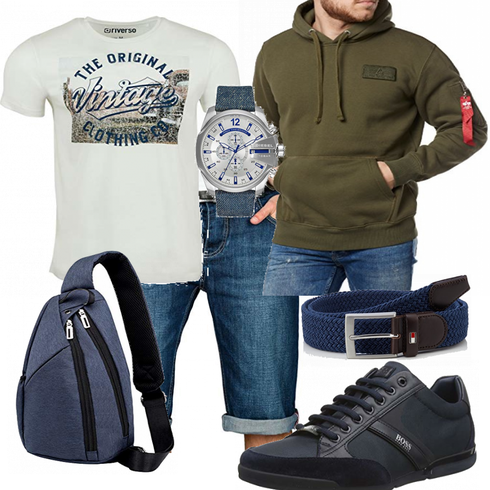 Türkis Schuh Alessandro Salvarini kombinieren