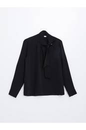 Women's Tie Collar Blouse