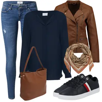 Kombinacije za zimu sa Tamnoplava Bluza s gumbom/Bluza koja se ne pegla/Slip-on Bluza/Poslovna Bluza/Bluza Dugih Rukava/Kožna jakna za muškarce/Bluza s Podignutim Ovratnikom/Bodija Bluze/Svilena bluza/Jednobojna Bluza Vila "Savršen za zimu"