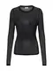 Noisy May Shirt SHIMMY schwarz