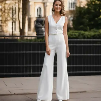 Kommunion Gast Outfits "Standesamt Outfit Lässig"