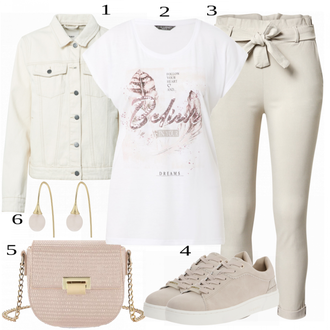 Outfit s Šedá Teniska Bugatti "Pěkný Ležérní Outfit"
