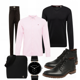 Business Outfits mit Schwarz Jeans Brax "Casual Business Outfit"