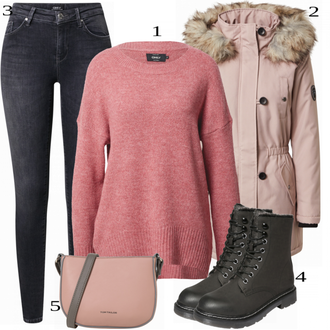 Žiemos Aprangos Stiliai su Bežas Tom Tailor "Cool Winter Outfit"