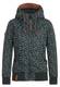 Naketano Übergangsjacke Die Sportive Muschi braun / dunkelgrün / weiß