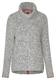 CECIL Pullover hellgrau / hellrot / weißmeliert